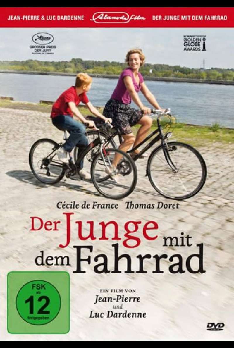 Der Junge mit dem Fahrrad - DVD-Cover