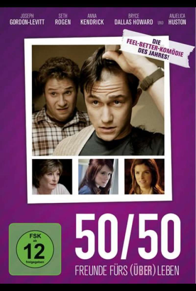 50/50 - Freunde fürs (Über)leben - DVD-Cover