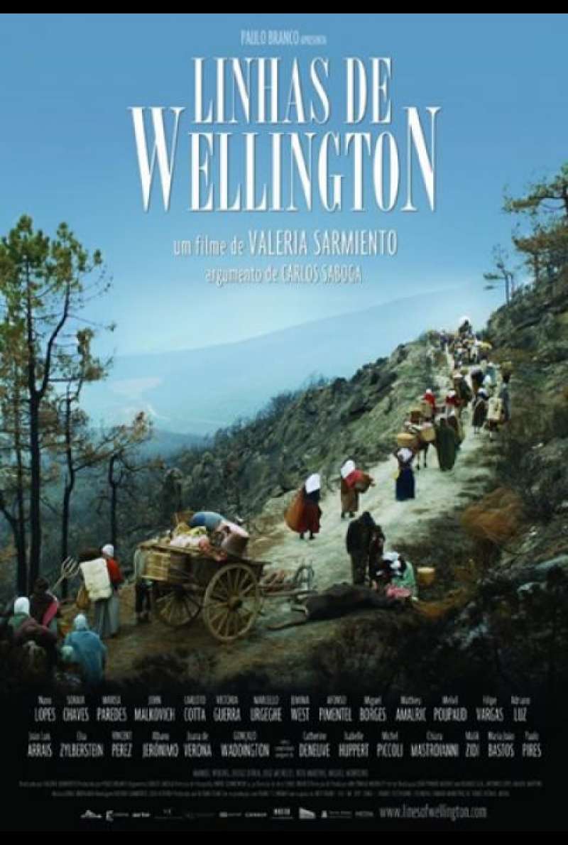Linhas de Wellington - Filmplakat (PT)