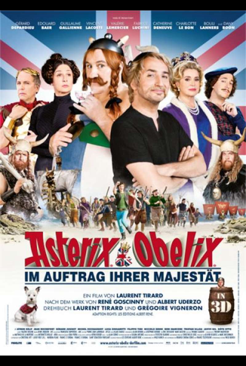 Asterix & Obelix - Im Auftrag Ihrer Majestät - Filmplakat