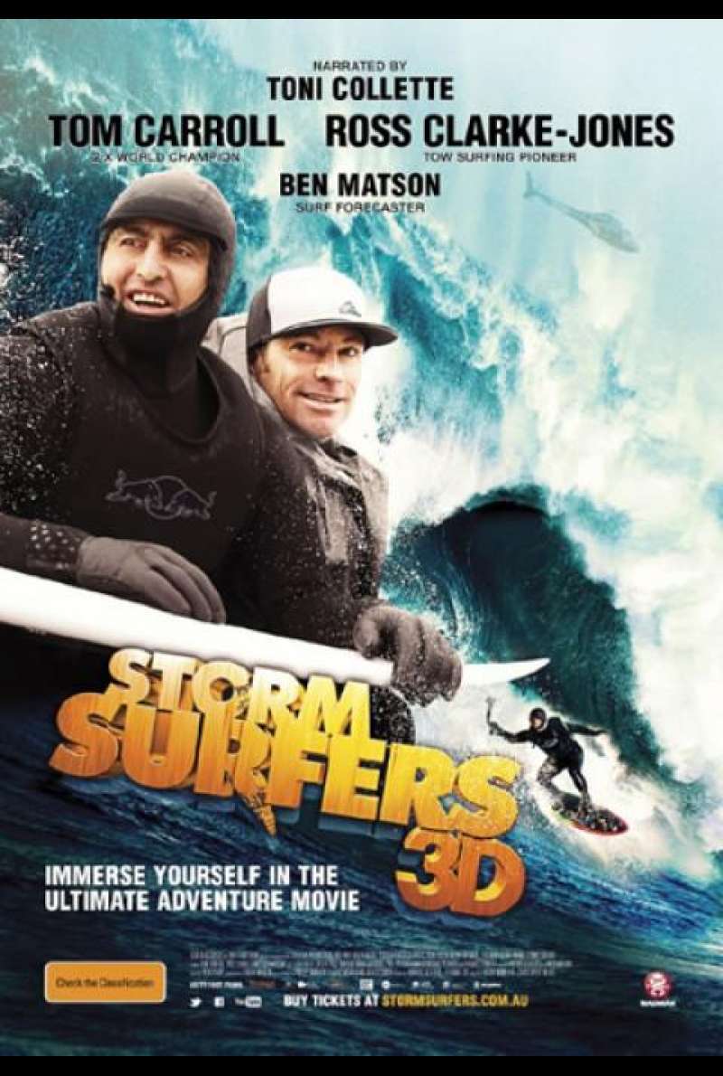 Storm Surfers 3D - Filmplakat (AUS)