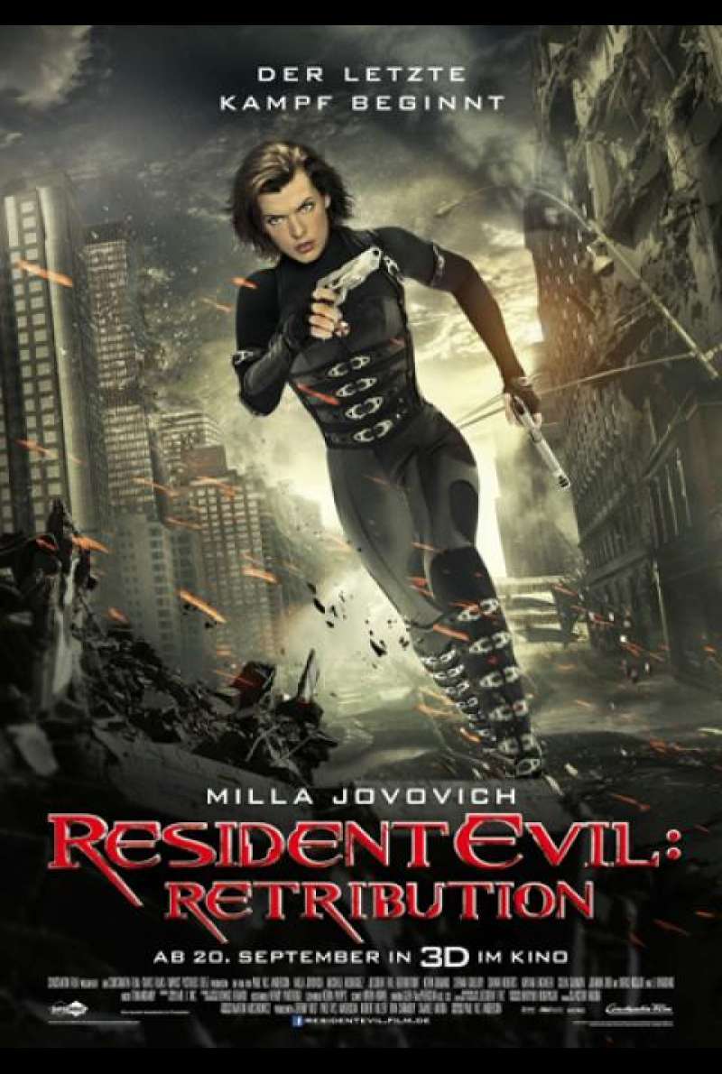 Resident Evil: Retribution - Filmplakat