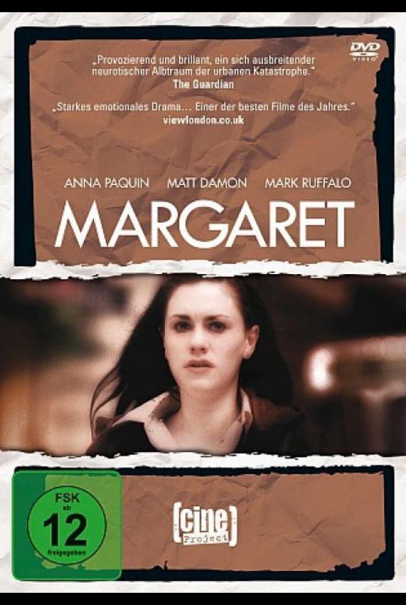 Margaret - DVD-Cover