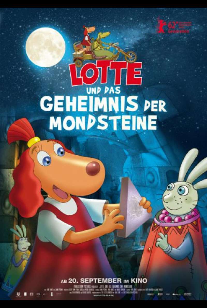 Lotte und das Geheimnis der Mondsteine - Filmplakat