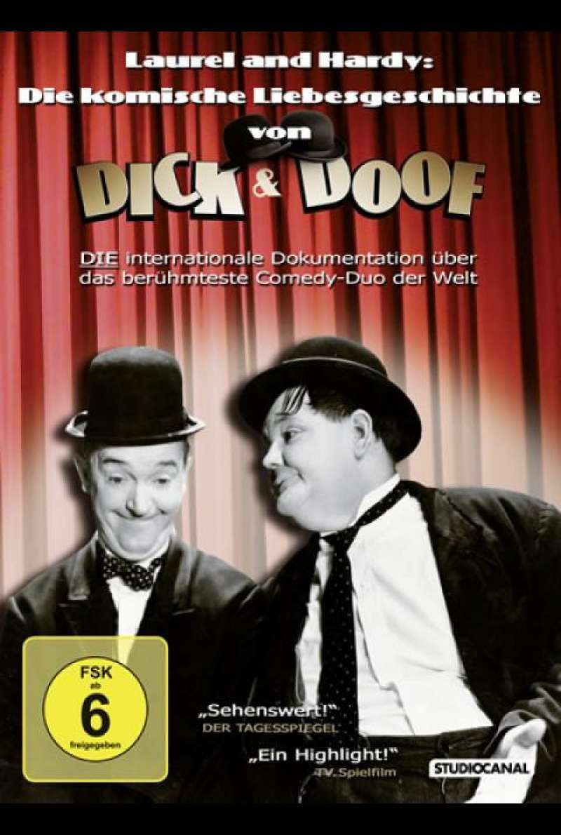 Laurel and Hardy: Die komische Liebesgeschichte von Dick & Doof - DVD-Cover