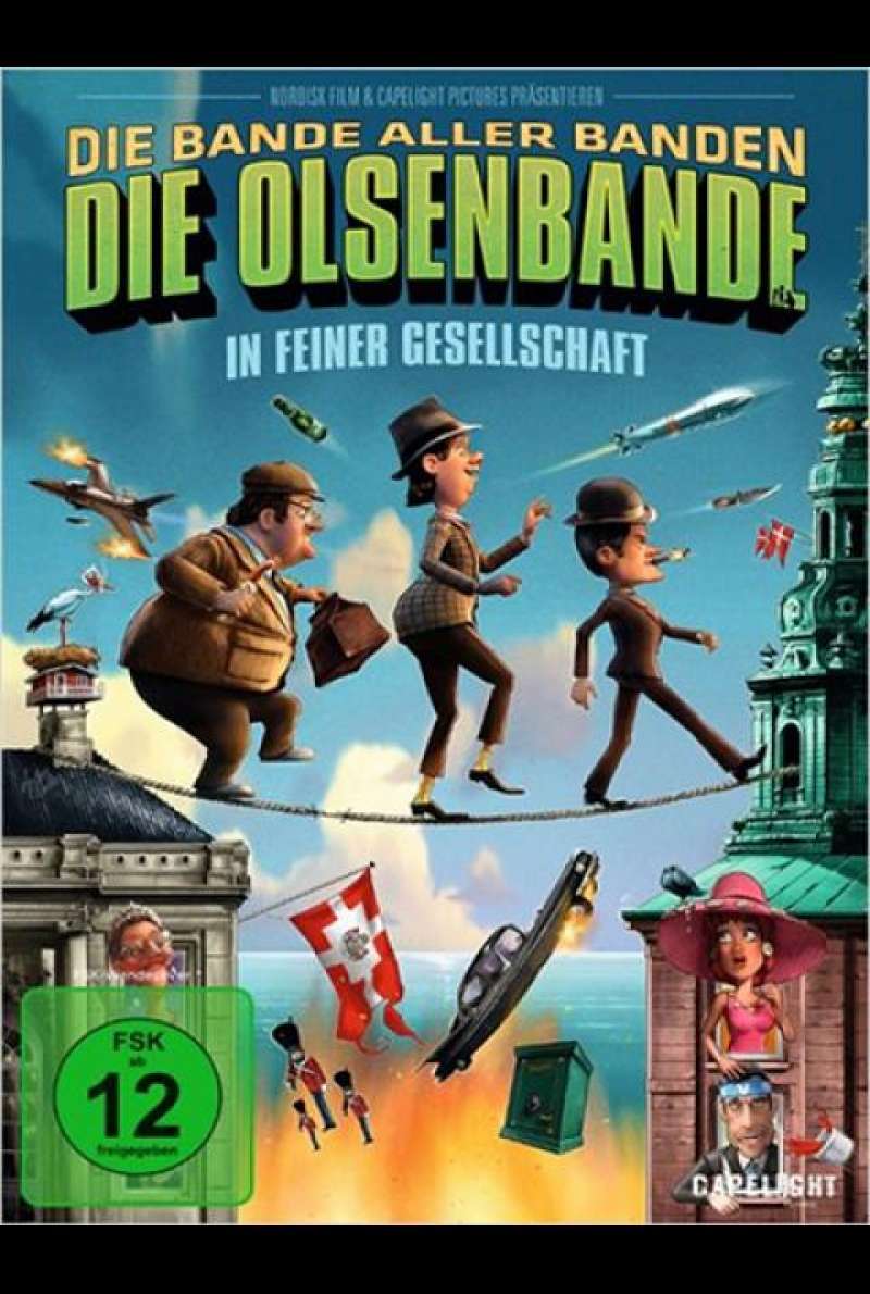 Die Olsenbande in feiner Gesellschaft - DVD-Cover