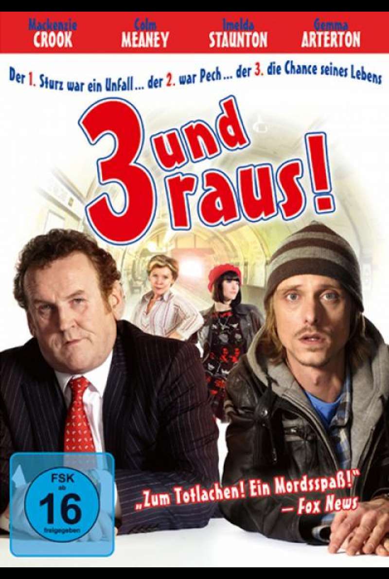 3 und raus! - DVD-Cover