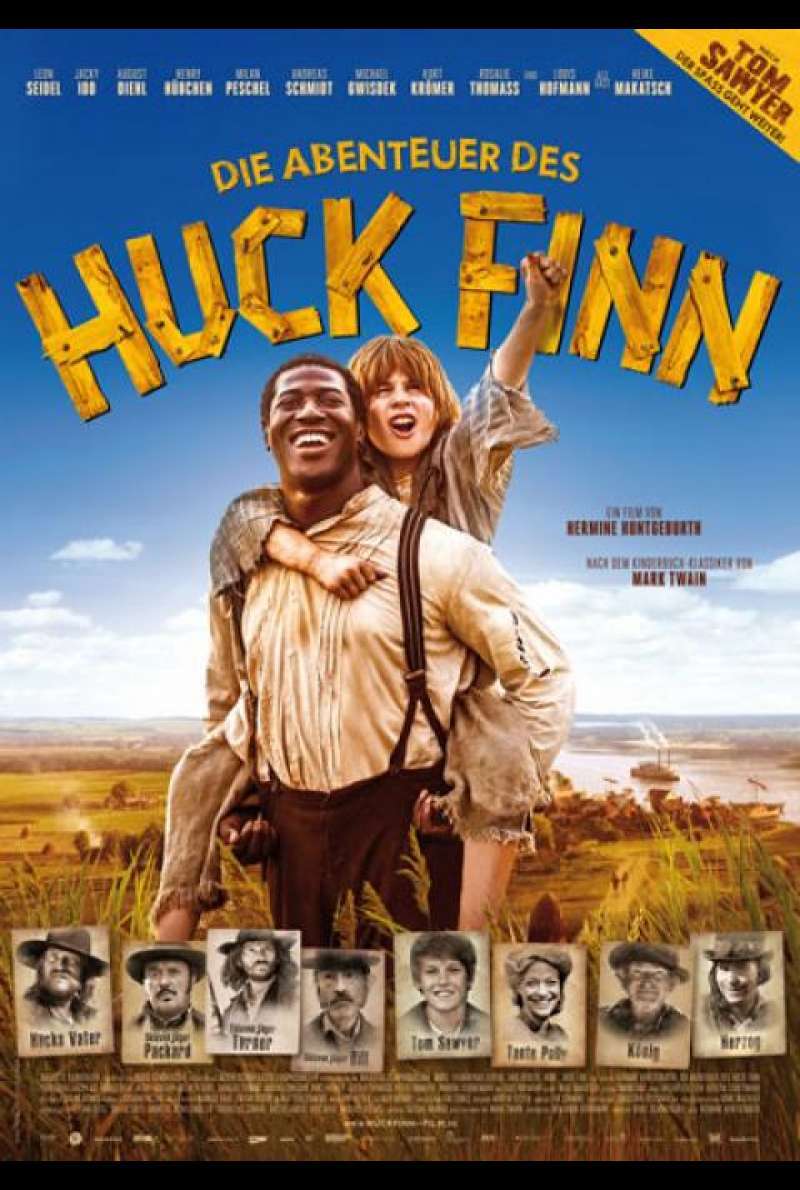 Die Abenteuer des Huck Finn - Filmplakat