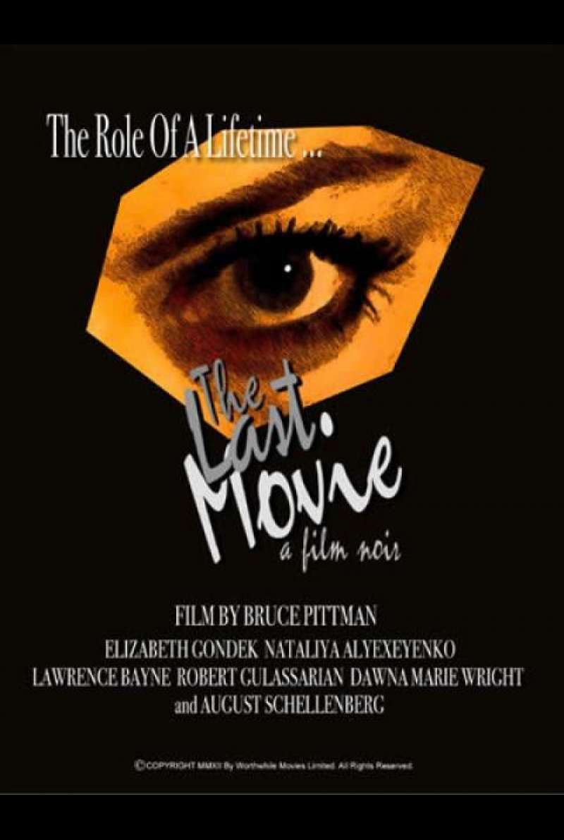 The Last Movie - Filmplakat (CN)