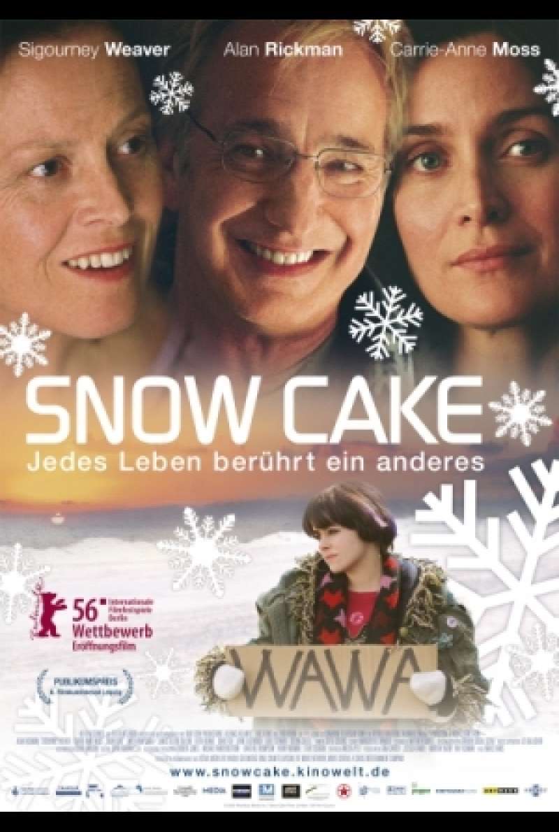 Filmplakat zu Snow Cake von Marc Evans
