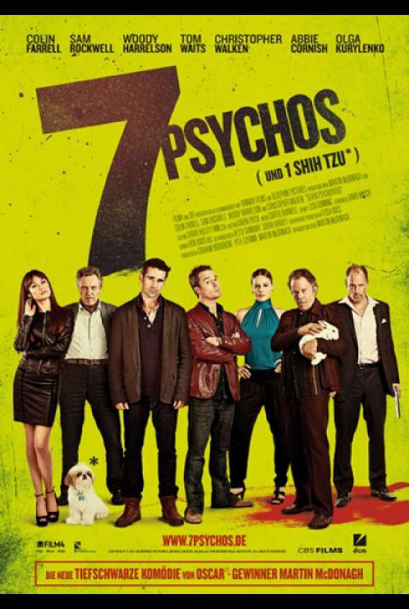 7 Psychos - Filmplakat