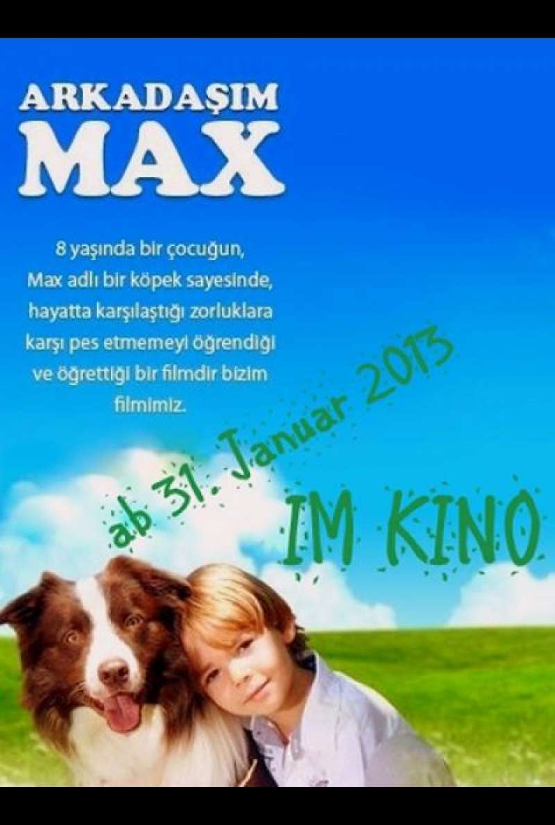Mein Freund Max - Filmplakat
