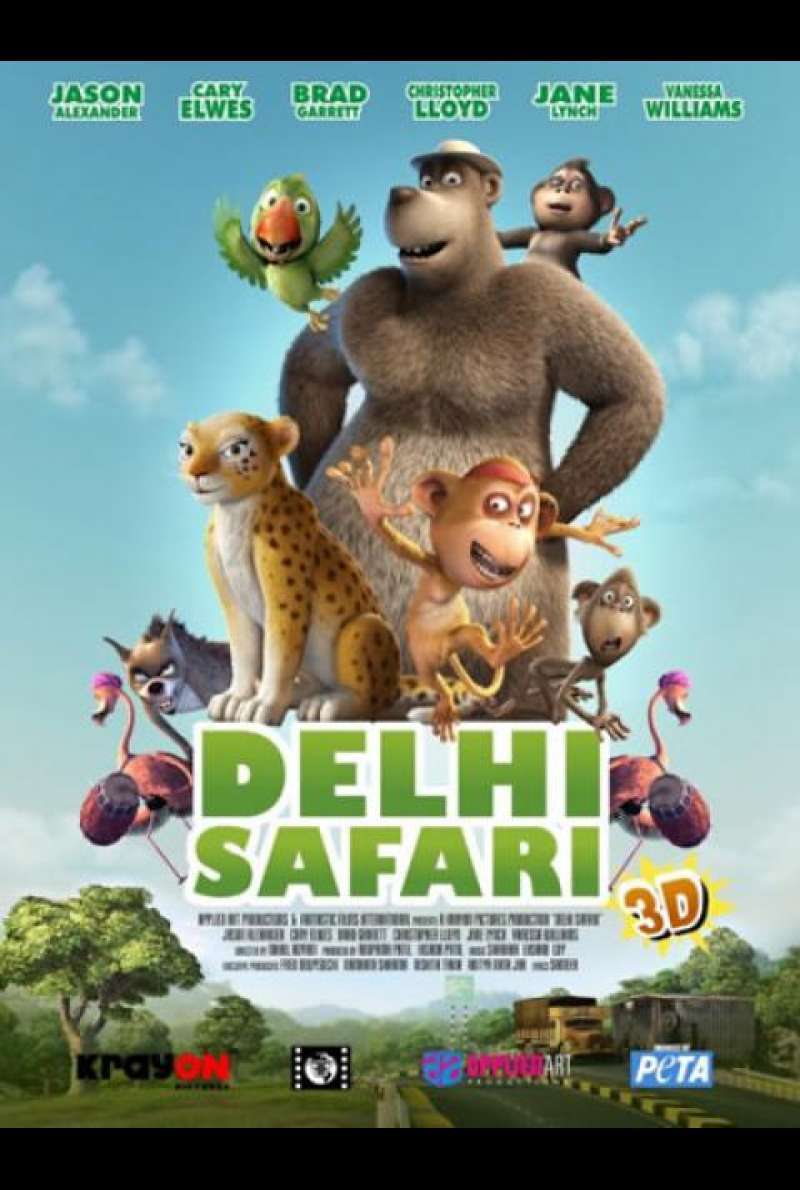 Delhi Safari - Filmplakat (INT)