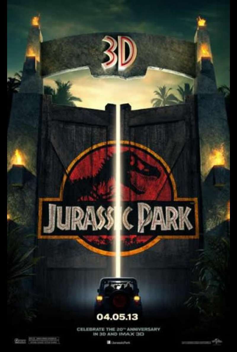 Jurassic Park 3D - Teaser (US)