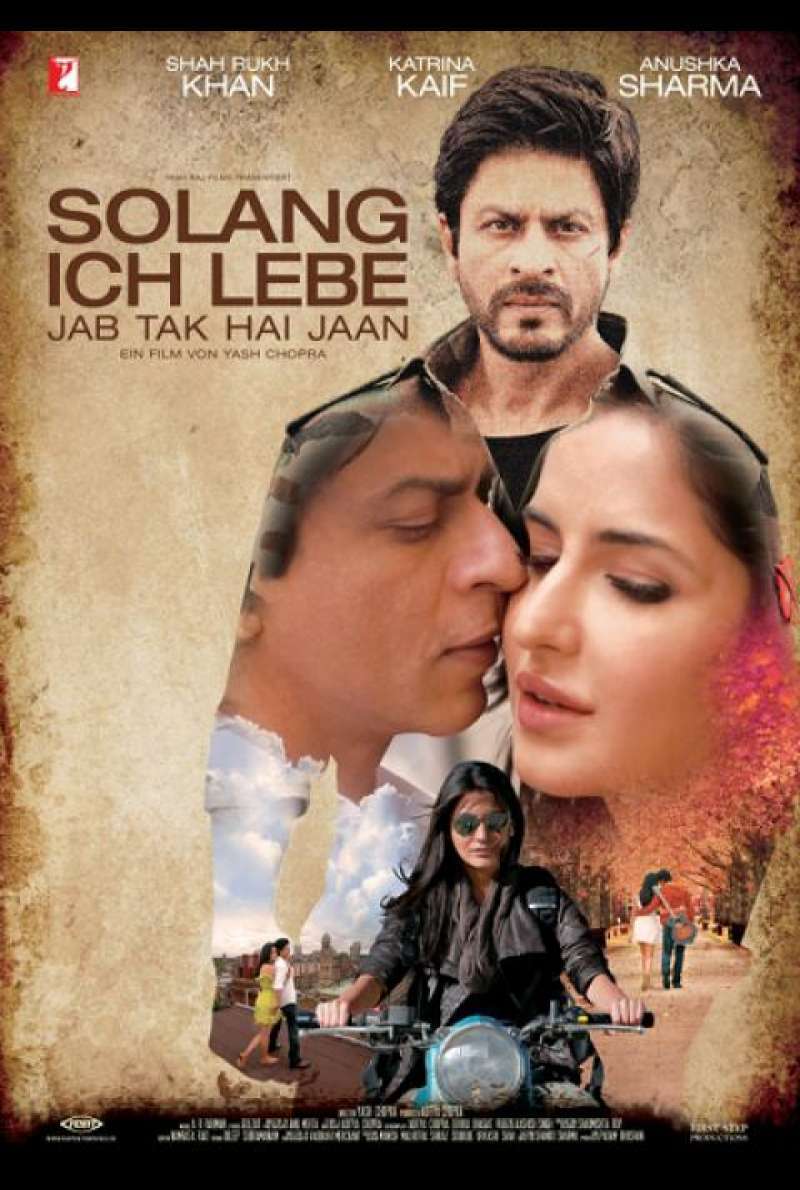Solang ich lebe - Jab Tak Hai Jaan - Filmplakat 