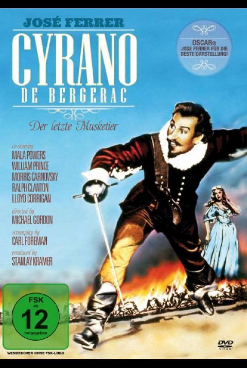 Cyrano de Bergerac - Der letzte Musketier - DVD-Cover