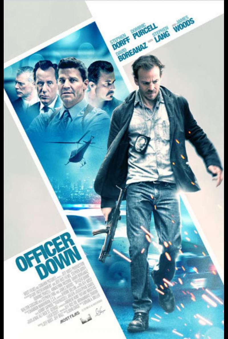 Officer Down - Filmplakat (US)
