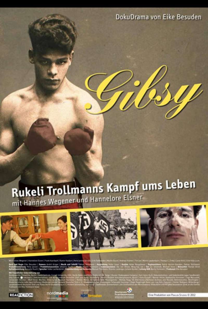 Gibsy - Die Geschichte des Boxers Johann Rukeli Trollmann - Filmplakat