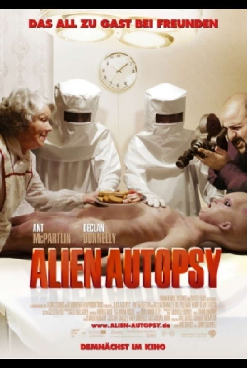 Filmplakat zu Alien Autopsy - Das All zu Gast bei Freunden / Alien Autopsy von Jonny Campbell