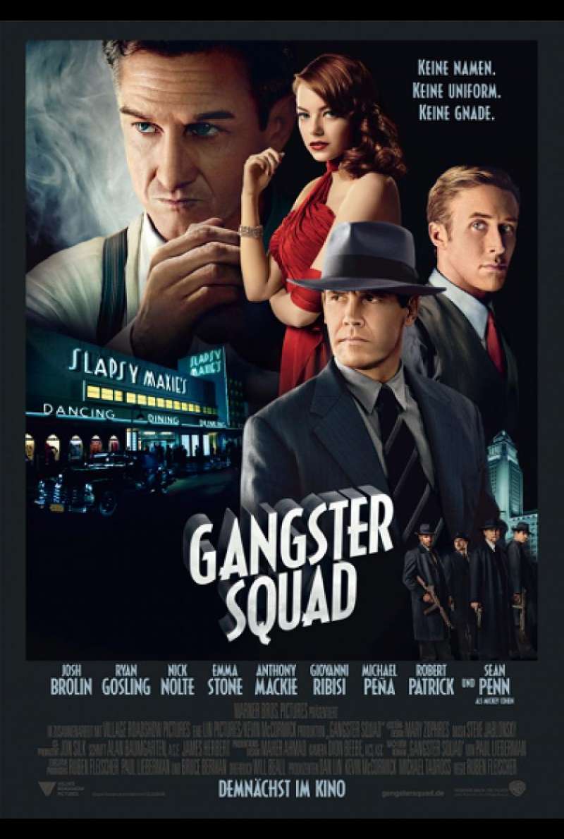 Gangster Squad - Filmplakat