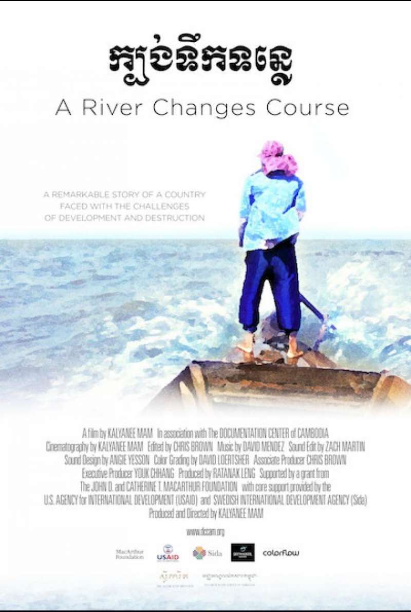A River Changes Course - Filmplakat (INT)