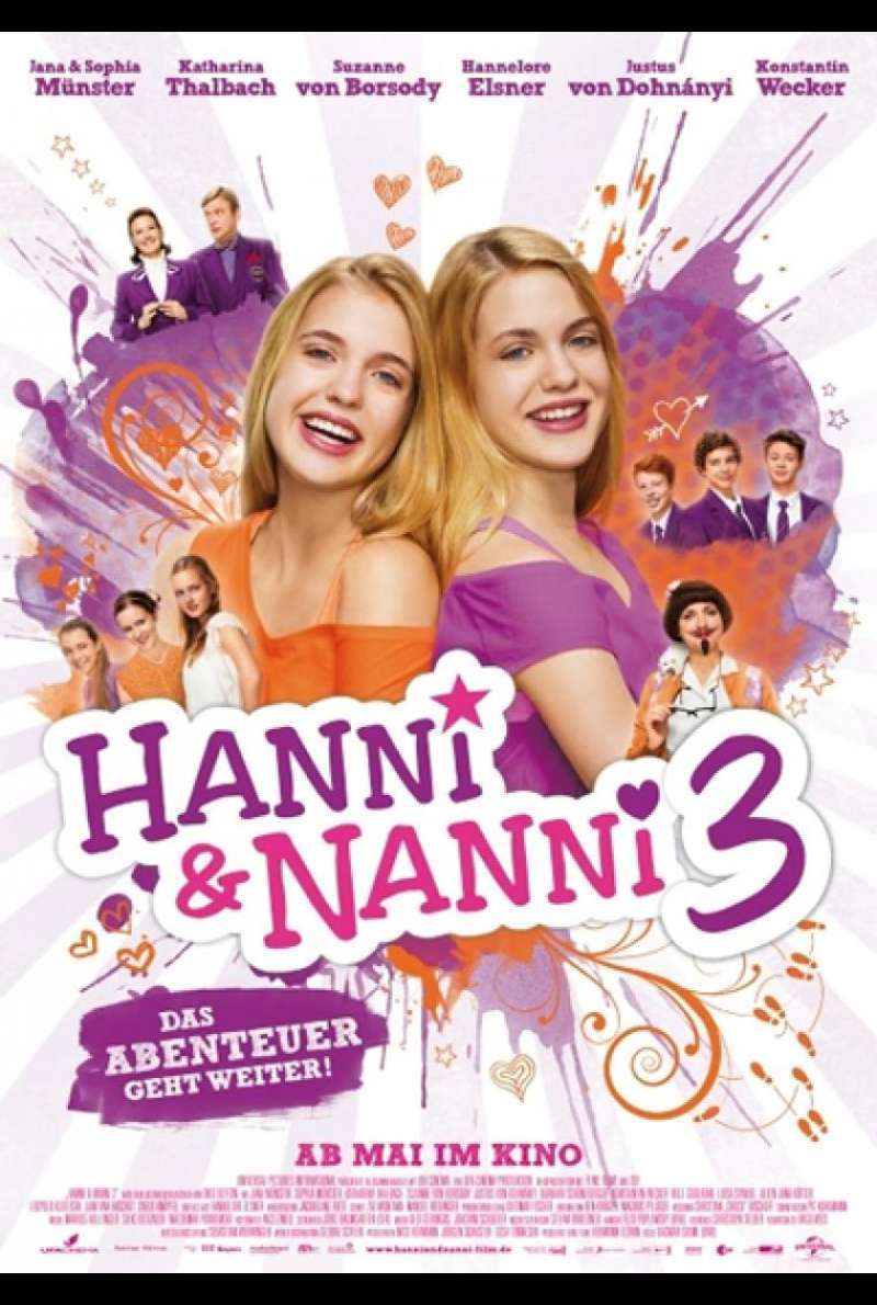 Hanni & Nanni 3 - Filmplakat