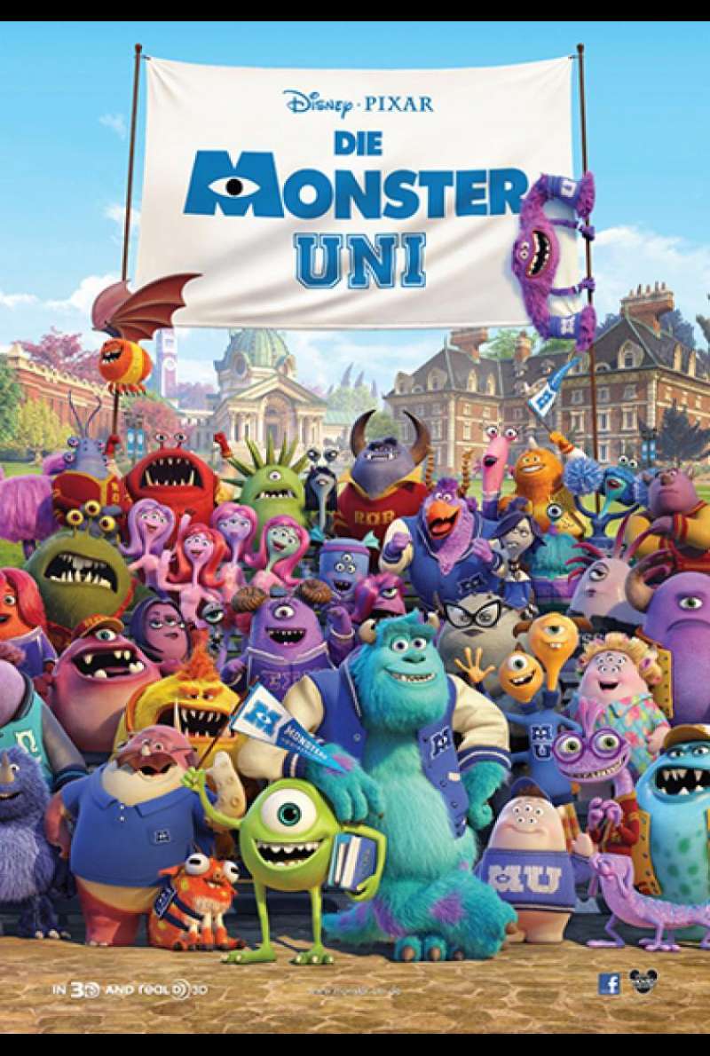 Die Monster Uni - Filmplakat