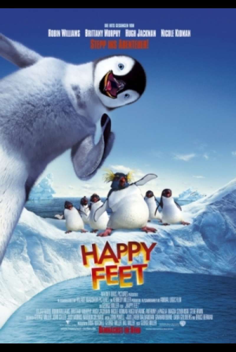 Filmplakat zu Happy Feet von George Miller
