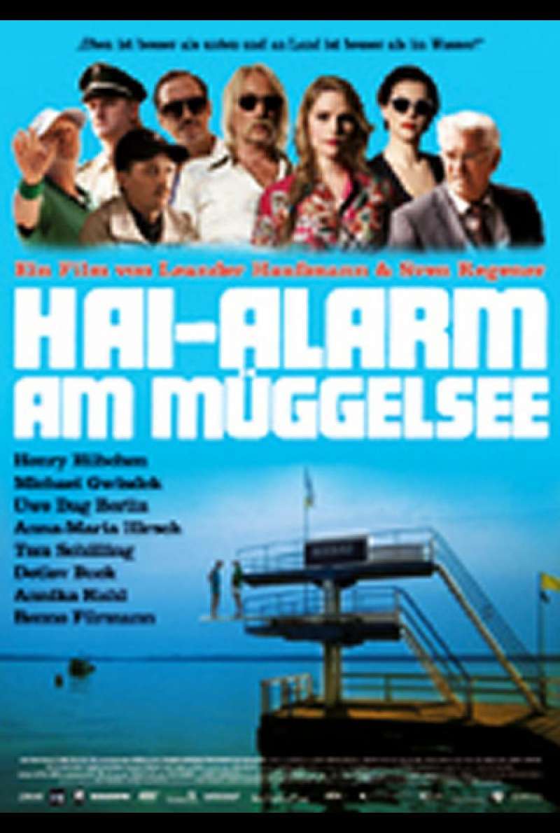 Hai-Alarm am Müggelsee - Filmplakat