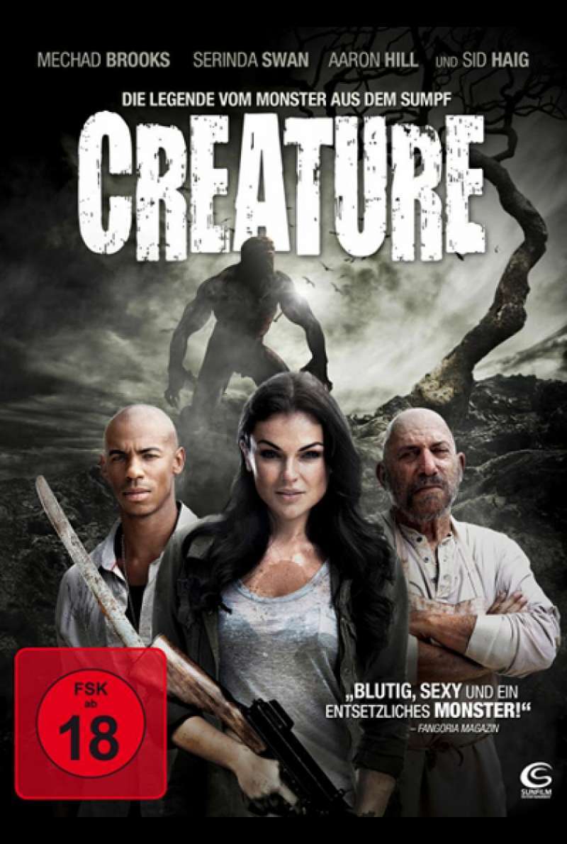 Creature - Die Legende vom Monster aus dem Sumpf - DVD-Cover