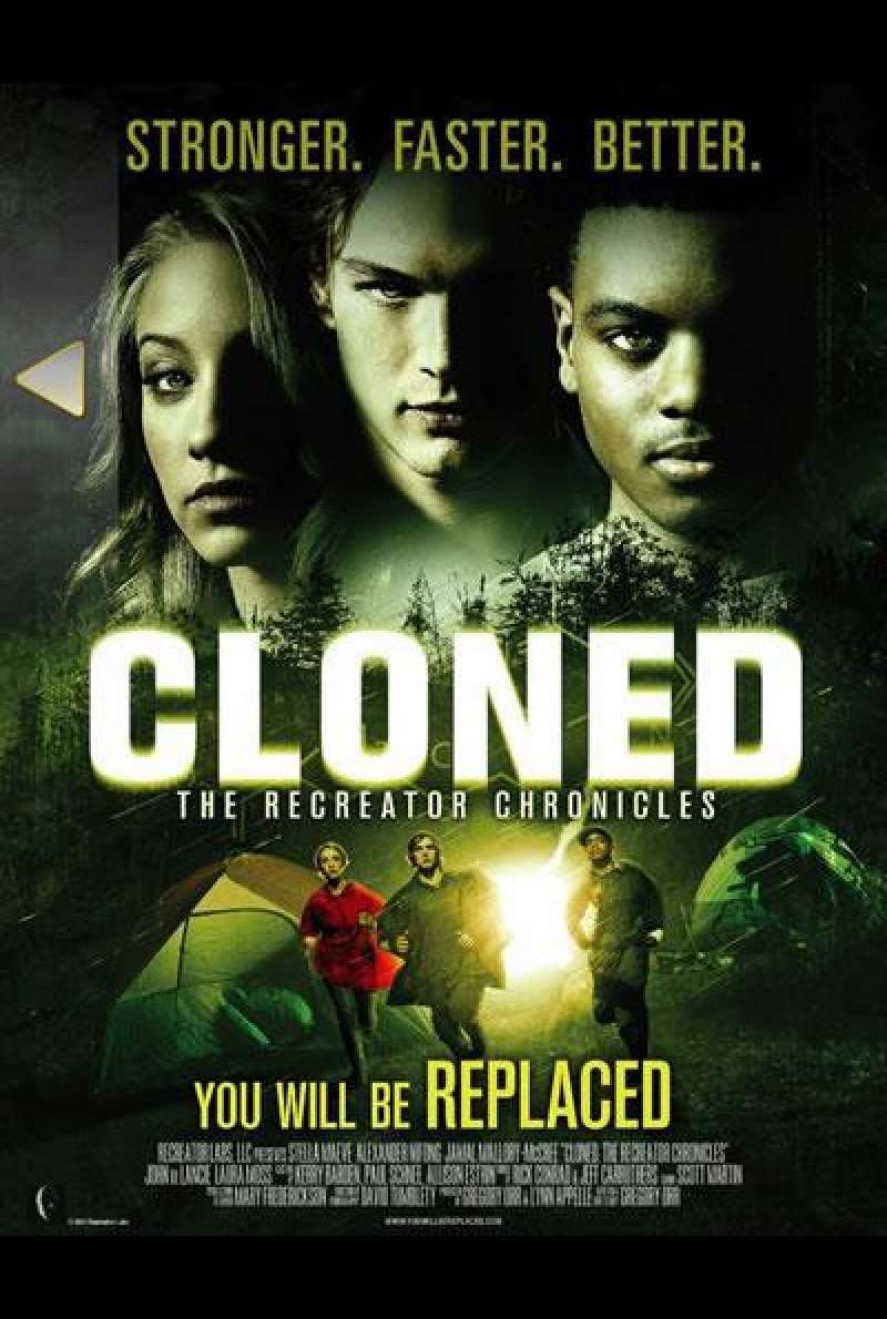 CLONED: The Recreator Chronicles - Filmplakat (US)
