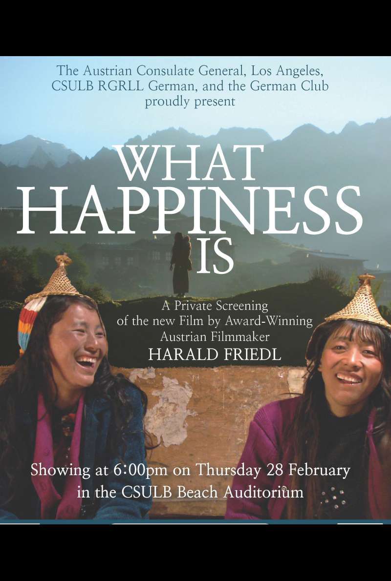 What Happiness Is - Filmplakat (INT)
