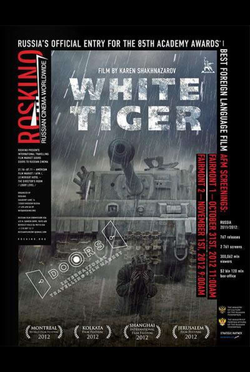 White Tiger - Filmplakat (US)