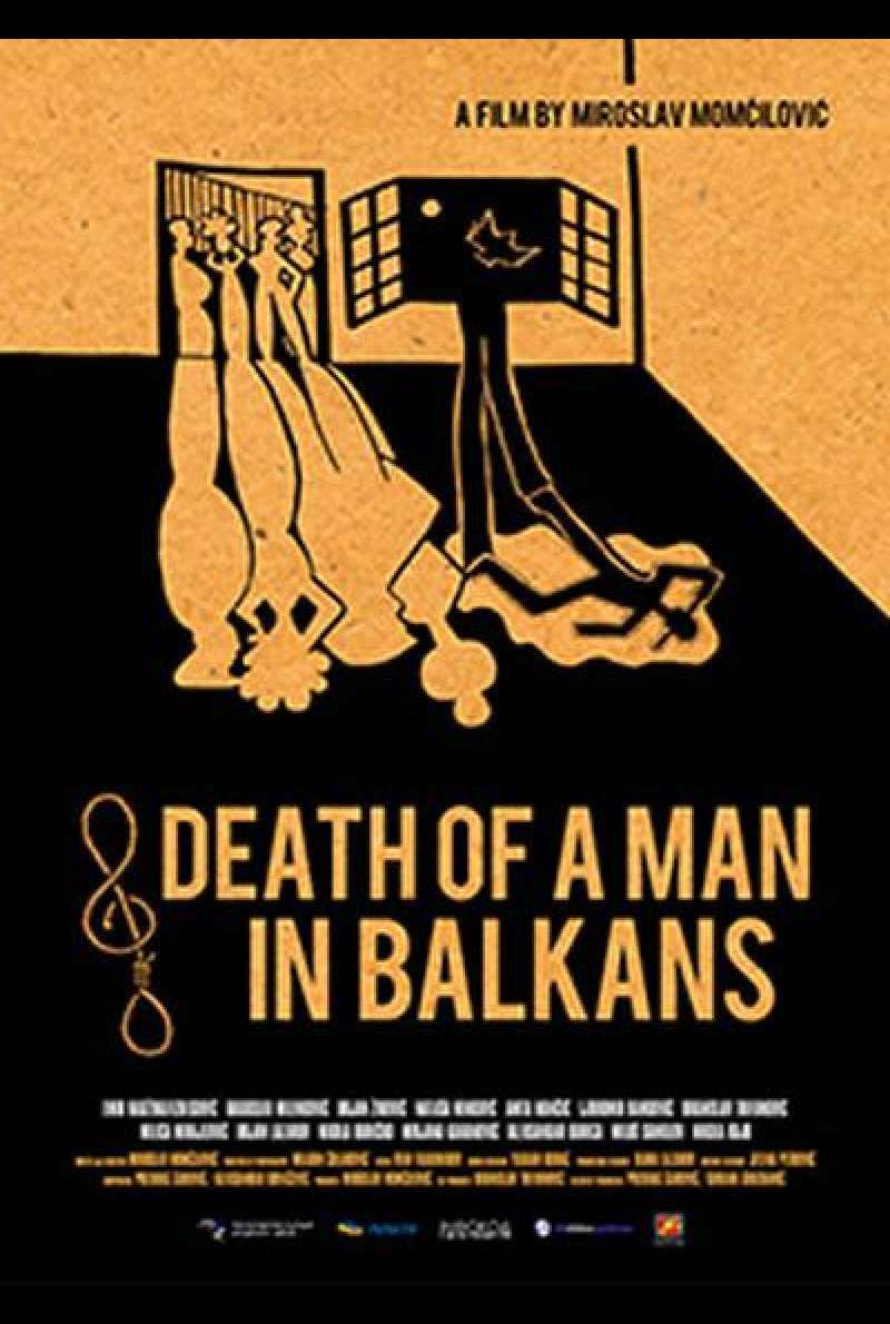 Death Of a Man in Balkans - Filmplakat (INT)