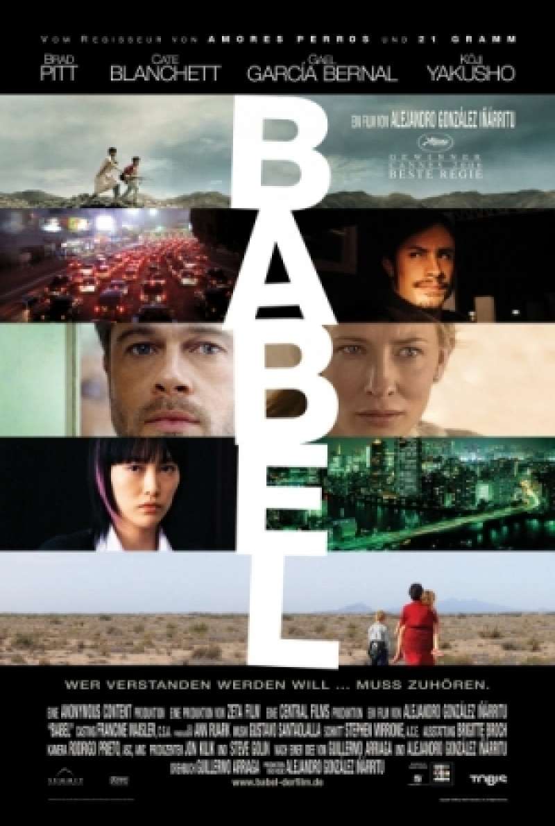 Filmpalkat zu Babel von Alejandro González Iñárritu
