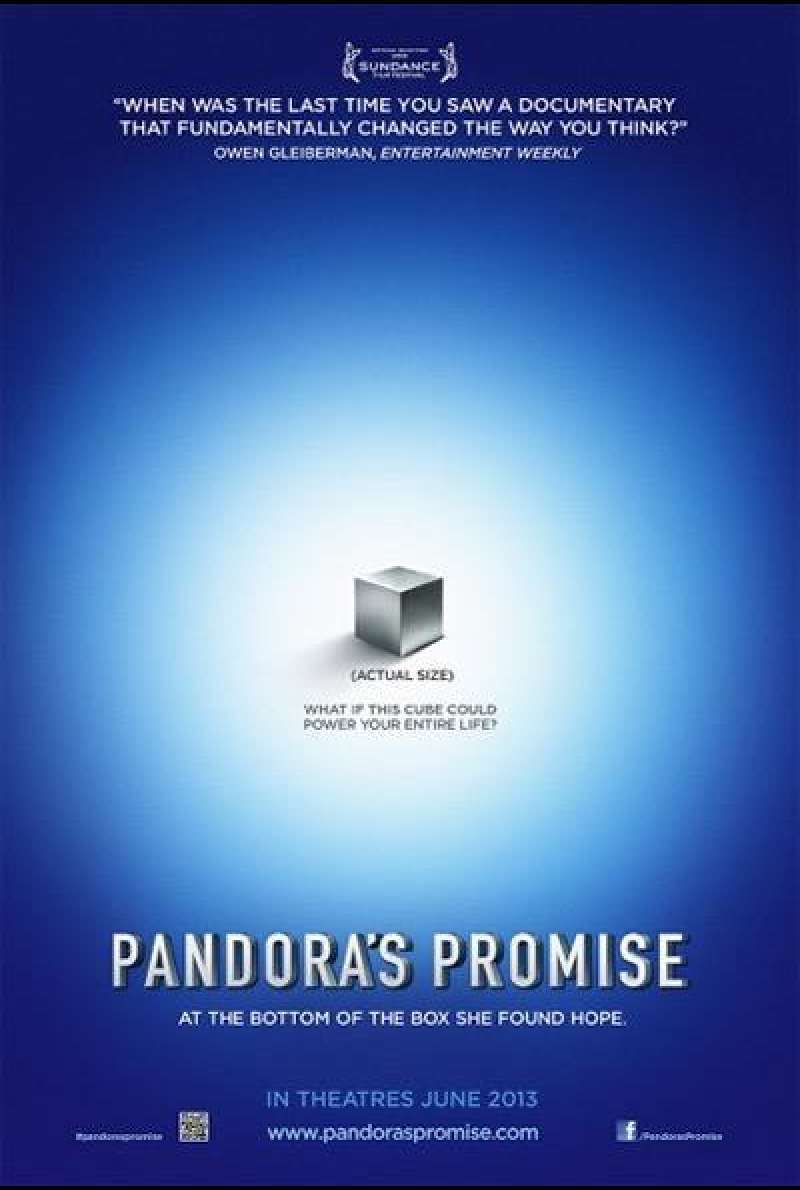 Pandora's Promise - Filmplakat (US)