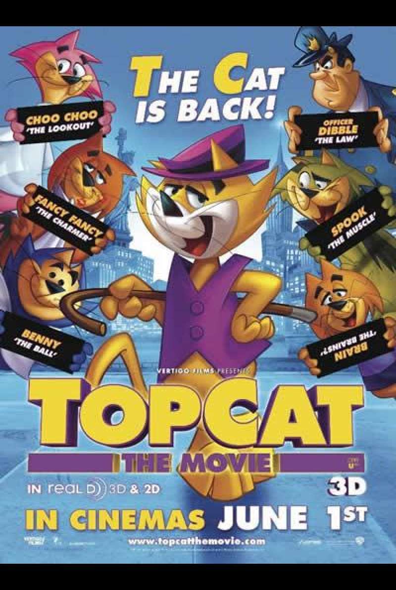 Top Cat: The Movie - Filmplakat (MX)