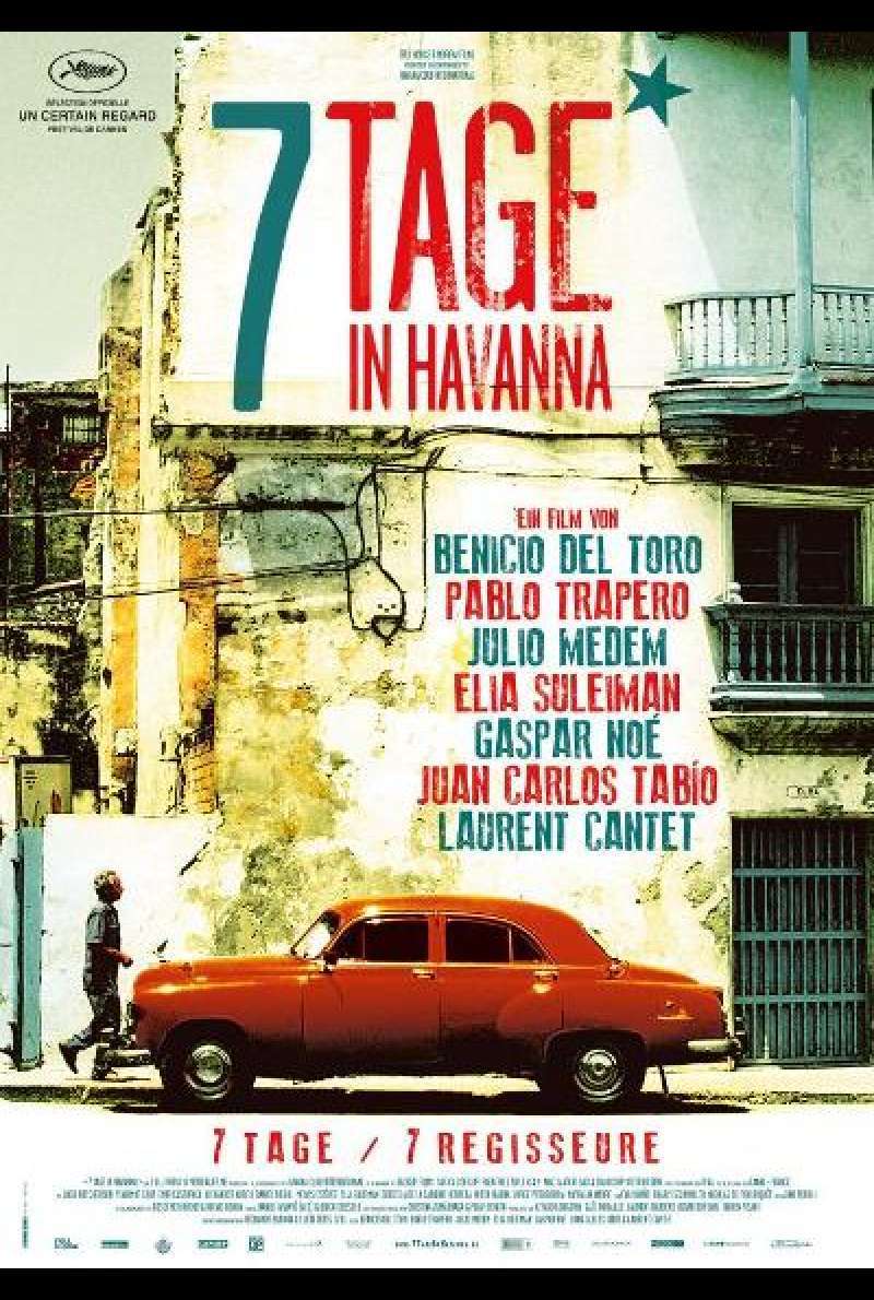 7 Tage in Havanna - Filmplakat