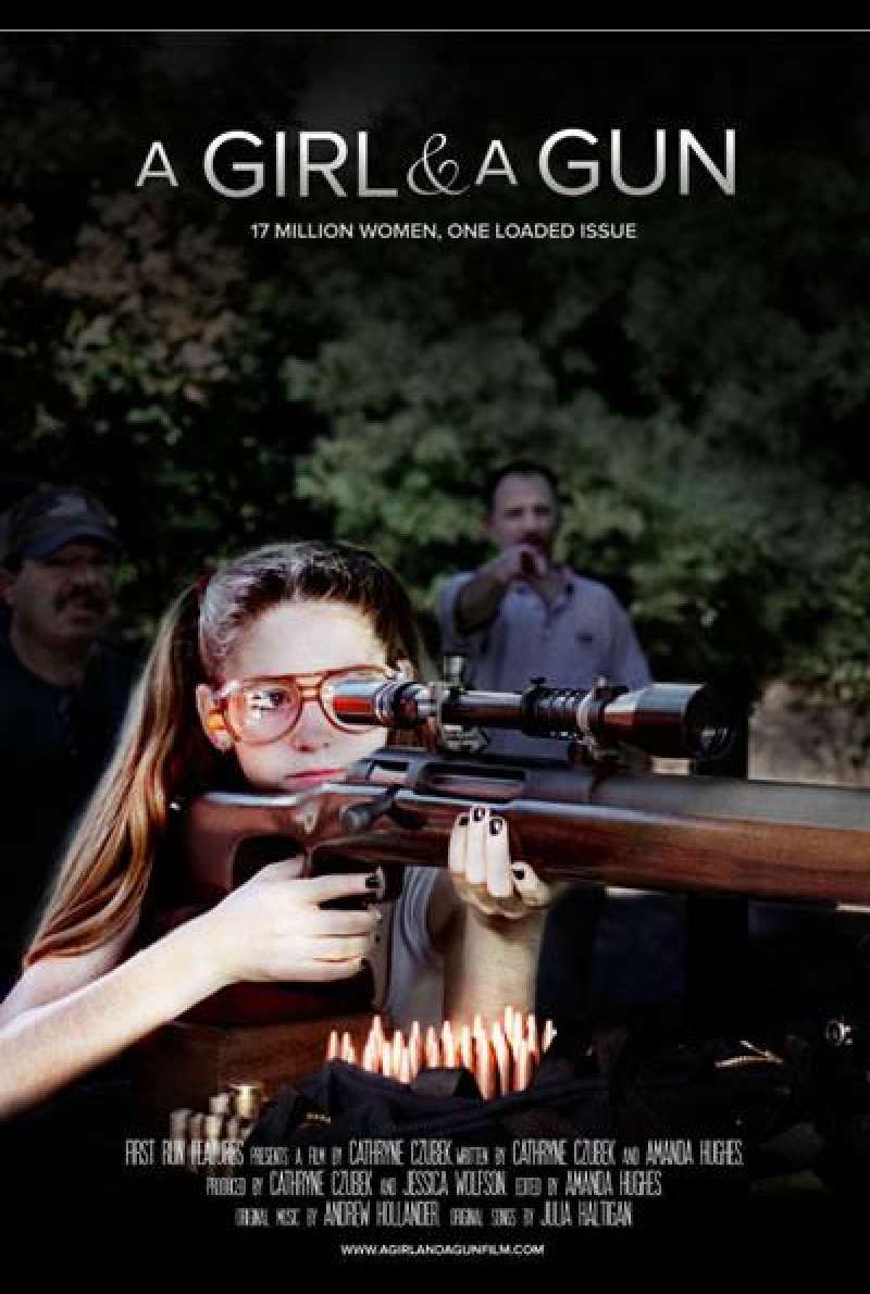 A Girl and a Gun - Filmplakat (USA)