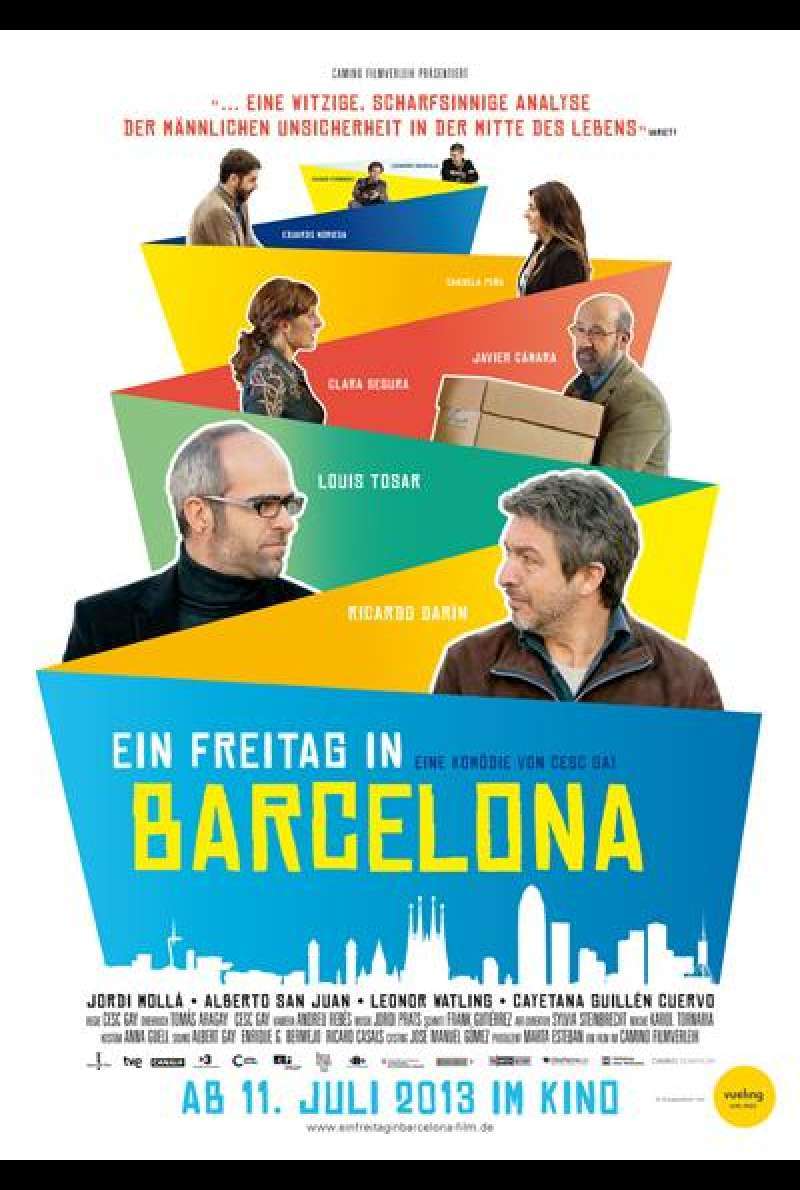 Ein Freitag in Barcelona - Filmplakat (deutsch)