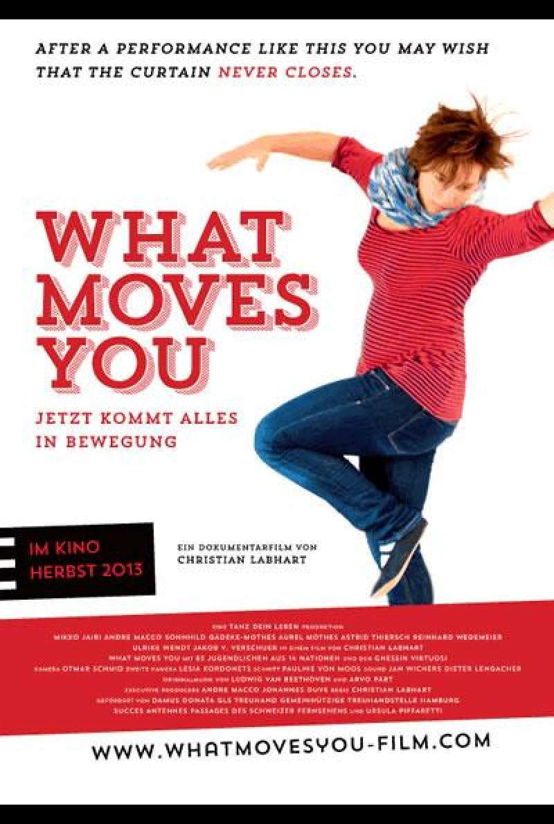 What Moves You - Jetzt kommt alles in Bewegung - Filmplakat