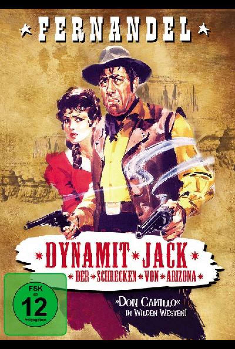 Dynamit Jack - Der Schrecken von Arizona - DVD-Cover