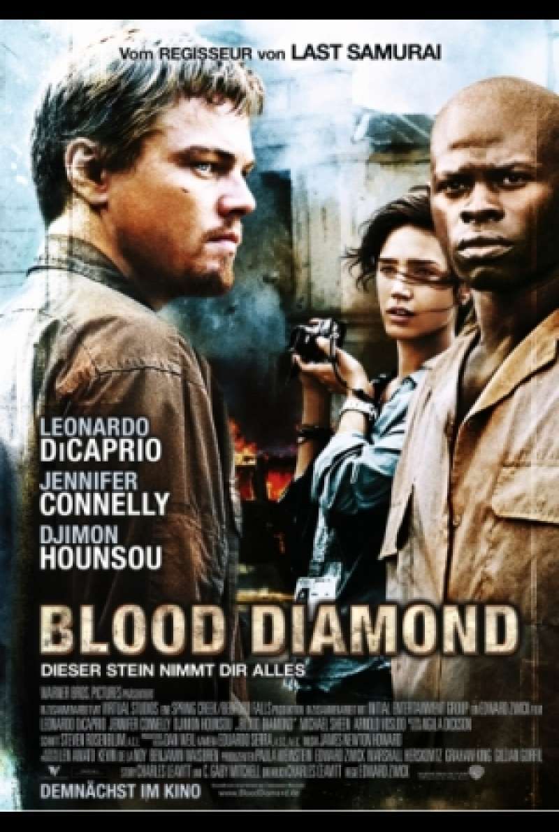 Filmplakat zu Blood Diamond von Edward Zwick