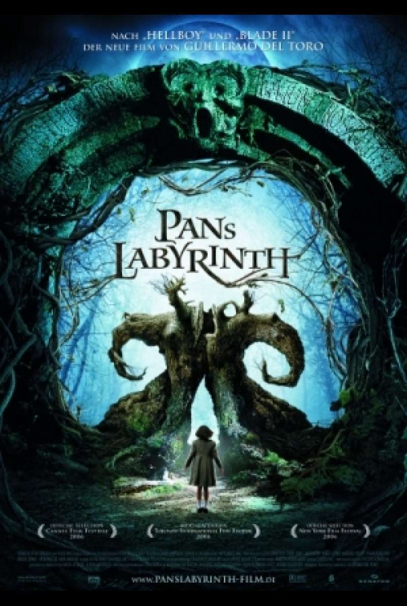 Filmplakat zu Pans Labyrinth / El Laberinto del Fauno von Guillermo del Toro