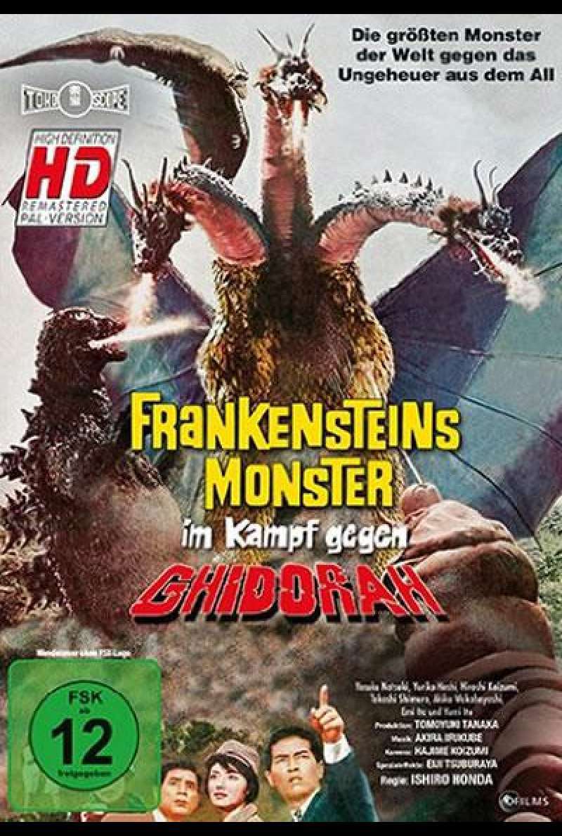 Frankensteins Monster - Im Kampf gegen Ghidorah - DVD-Cover