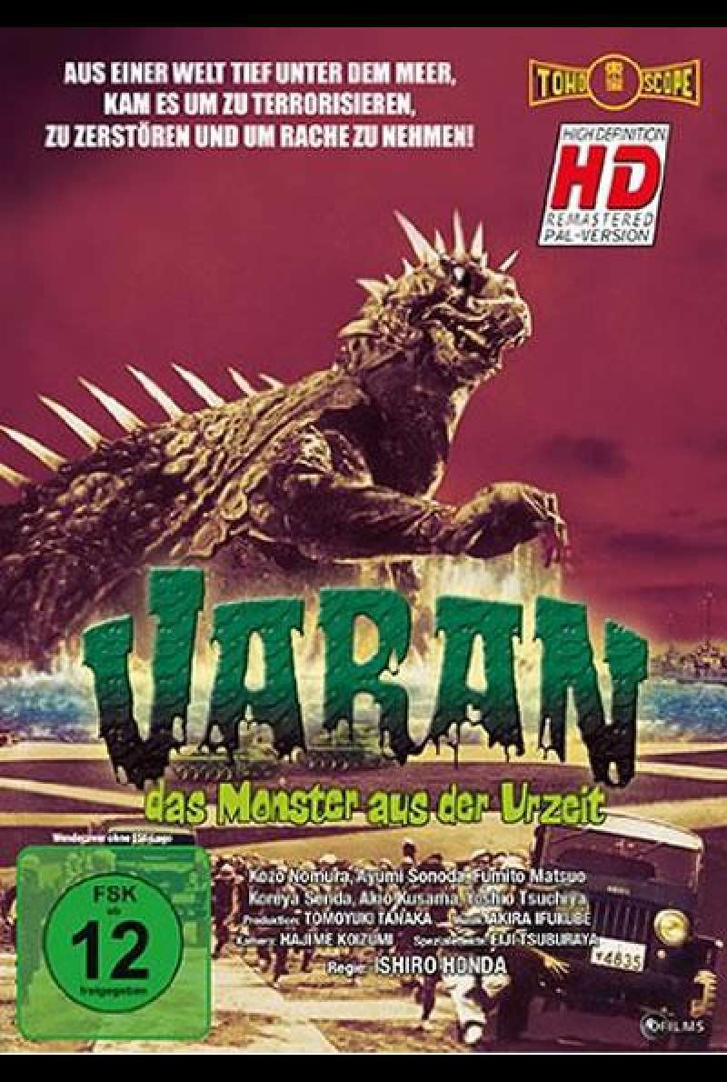 Varan - Das Monster aus der Urzeit - DVD-Cover
