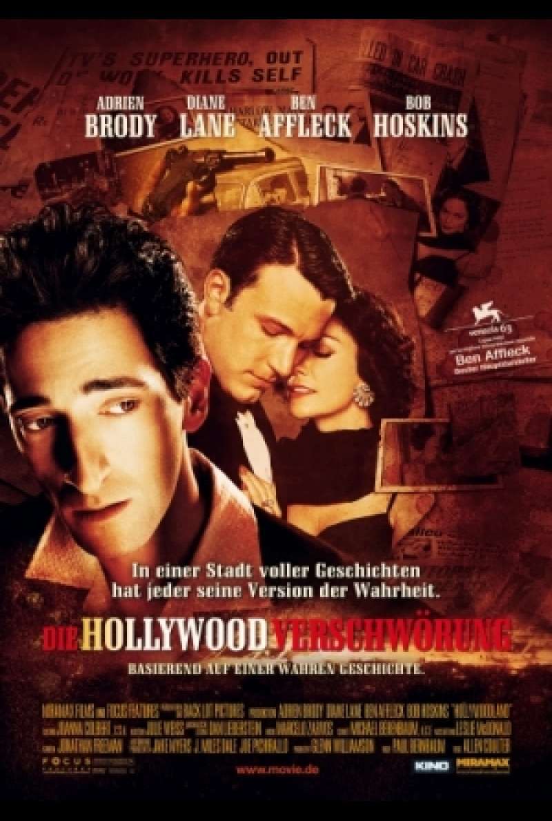 Filmplakat zu Die Hollywood-Verschwörung / Hollywoodland von Allen Coulter