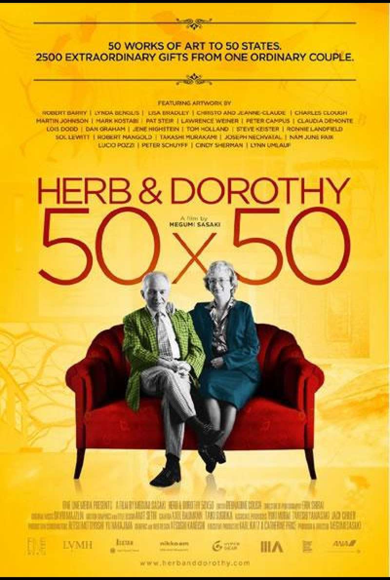Herb & Dorothy 50X50 - Filmplakat (US)