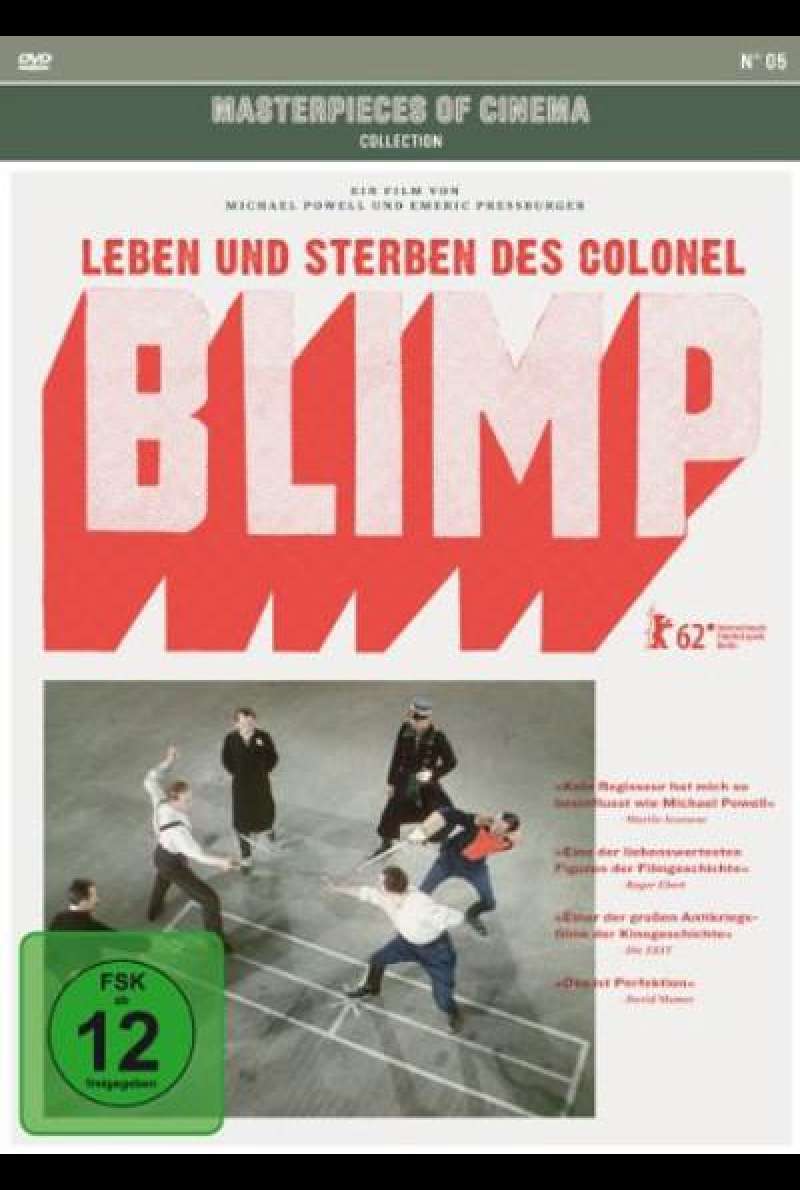Leben und Sterben des Colonel Blimp - DVD-Cover
