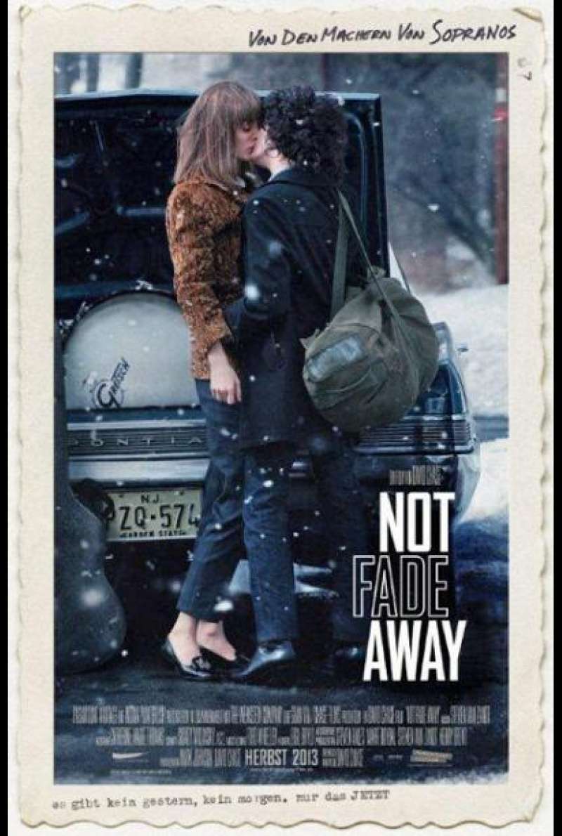 Not fade away - Filmplakat (deutsch)